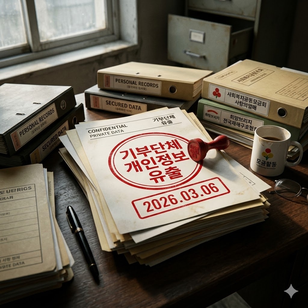 기부단체 개인정보 유출 원인과 2026년 대책 마련 가이드 기부단체 개인정보 유출 사랑의열매 희망브리지 사태 원인과 대책